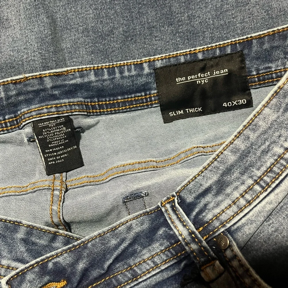 The Perfect Jean Men's #F#%KYOURKHAKIS Slim Thick 40 x 30 - Picture 8 of 8